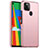 Custodia Plastica Rigida Cover Opaca M01 per Google Pixel 5 Oro Rosa