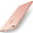 Custodia Plastica Rigida Cover Opaca M01 per Huawei Enjoy 7 Oro Rosa