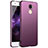 Custodia Plastica Rigida Cover Opaca M01 per Huawei Enjoy 7 Plus Viola