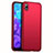 Custodia Plastica Rigida Cover Opaca M01 per Huawei Honor Play 8 Rosso