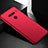 Custodia Plastica Rigida Cover Opaca M01 per LG V50 ThinQ 5G Rosso