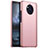 Custodia Plastica Rigida Cover Opaca M01 per Nokia 9 PureView Oro Rosa