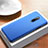 Custodia Plastica Rigida Cover Opaca M01 per OnePlus 7T Pro 5G Blu