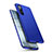 Custodia Plastica Rigida Cover Opaca M01 per Oppo Find X2 Neo Blu