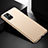 Custodia Plastica Rigida Cover Opaca M01 per Samsung Galaxy A51 4G Oro