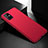 Custodia Plastica Rigida Cover Opaca M01 per Samsung Galaxy A51 4G Rosso