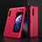 Custodia Plastica Rigida Cover Opaca M01 per Samsung Galaxy Fold Rosso