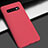 Custodia Plastica Rigida Cover Opaca M01 per Samsung Galaxy S10 Plus Rosso
