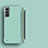 Custodia Plastica Rigida Cover Opaca M01 per Samsung Galaxy S22 5G Verde Pastello