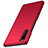 Custodia Plastica Rigida Cover Opaca M01 per Sony Xperia 10 II Rosso