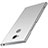 Custodia Plastica Rigida Cover Opaca M01 per Sony Xperia XA2 Plus Argento