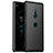 Custodia Plastica Rigida Cover Opaca M01 per Sony Xperia XZ3 Nero