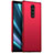Custodia Plastica Rigida Cover Opaca M01 per Sony Xperia XZ4 Rosso