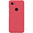 Custodia Plastica Rigida Cover Opaca M02 per Google Pixel 3a Rosso