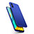 Custodia Plastica Rigida Cover Opaca M02 per Huawei Enjoy 10e Blu