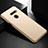 Custodia Plastica Rigida Cover Opaca M02 per LG G8 ThinQ Oro
