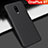 Custodia Plastica Rigida Cover Opaca M02 per OnePlus 6T Nero