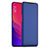 Custodia Plastica Rigida Cover Opaca M02 per Oppo Find X Super Flash Edition Blu