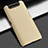 Custodia Plastica Rigida Cover Opaca M02 per Samsung Galaxy A80 Oro