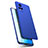 Custodia Plastica Rigida Cover Opaca M02 per Vivo V20 Pro 5G Blu