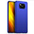 Custodia Plastica Rigida Cover Opaca M02 per Xiaomi Poco X3 Pro Blu