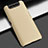 Custodia Plastica Rigida Cover Opaca M03 per Samsung Galaxy A80 Oro