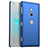 Custodia Plastica Rigida Cover Opaca M03 per Sony Xperia XZ2 Blu