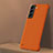 Custodia Plastica Rigida Cover Opaca M04 per Samsung Galaxy S23 Plus 5G Arancione