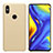 Custodia Plastica Rigida Cover Opaca M04 per Xiaomi Mi Mix 3 Oro