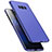 Custodia Plastica Rigida Cover Opaca M17 per Samsung Galaxy S8 Blu