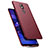 Custodia Plastica Rigida Cover Opaca P01 per Huawei Mate 20 Lite Rosso