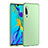 Custodia Plastica Rigida Cover Opaca P01 per Huawei P30 Verde