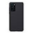 Custodia Plastica Rigida Cover Opaca P01 per Huawei P40 Nero