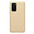 Custodia Plastica Rigida Cover Opaca P01 per Huawei P40 Oro