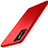 Custodia Plastica Rigida Cover Opaca P01 per Huawei P40 Pro+ Plus Rosso