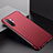 Custodia Plastica Rigida Cover Opaca P01 per Samsung Galaxy Note 10 Plus Rosso