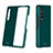 Custodia Plastica Rigida Cover Opaca P01 per Samsung Galaxy Z Fold3 5G Verde