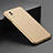 Custodia Plastica Rigida Cover Opaca P01 per Xiaomi Redmi 9A Oro