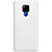 Custodia Plastica Rigida Cover Opaca P02 per Huawei Mate 20 Bianco