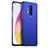 Custodia Plastica Rigida Cover Opaca P02 per OnePlus 8 Pro Blu