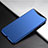 Custodia Plastica Rigida Cover Opaca P02 per Oppo Find X Blu