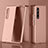 Custodia Plastica Rigida Cover Opaca P02 per Samsung Galaxy Z Fold4 5G Oro Rosa