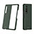 Custodia Plastica Rigida Cover Opaca P03 per Samsung Galaxy Z Fold3 5G Verde