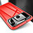 Custodia Plastica Rigida Cover Opaca P04 per Huawei Honor View 20 Rosso
