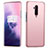 Custodia Plastica Rigida Cover Opaca P04 per OnePlus 7T Pro Oro Rosa