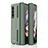 Custodia Plastica Rigida Cover Opaca P09 per Samsung Galaxy Z Fold4 5G Verde