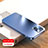 Custodia Plastica Rigida Cover Opaca R01 per Apple iPhone 13 Blu