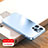 Custodia Plastica Rigida Cover Opaca R01 per Apple iPhone 13 Pro Max Cielo Blu