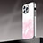 Custodia Plastica Rigida Cover Opaca Sfumato AT1 per Apple iPhone 13 Pro Max Rosa