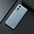 Custodia Plastica Rigida Cover Opaca Spigato per OnePlus Nord N20 5G Cielo Blu